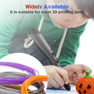 3D Pen PLA filament 3D Printer 1.75mm PLA Filament, 20 Colors, 5 Meters per color
