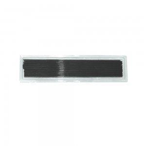 3D Pen Filament 1.75mm PLA Black, Length 250mm x 50pcs