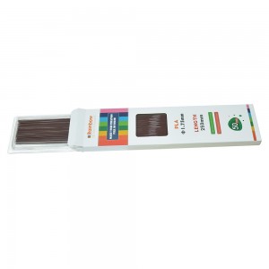 3D Pen Filament 1.75mm PLA Brown, Length 250mm x 50pcs