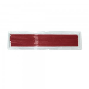 3D Pen Filament 1.75mm PLA Red, Length 250mm x 50pcs
