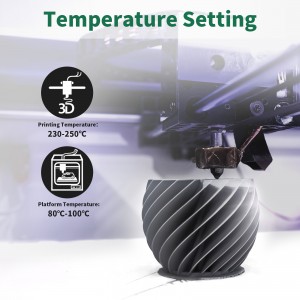 ABS+  Grey 3D Printer Filament 1.75mm 1kg/roll