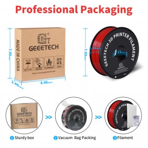 ABS+  Red 3D Printer Filament 1.75mm 1kg/roll