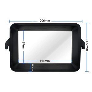Alkaid LCD Printer Resin Tank, including assembly tank * 1 and spare FEP Sheet * 1.