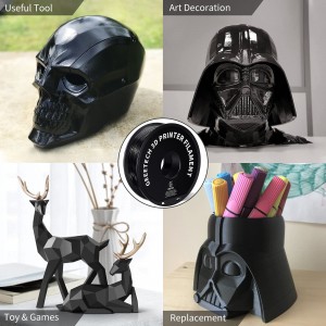 {4KG}ABS+  Black 3D Printer Filament 1.75mm 1kg/roll