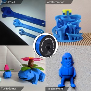 ABS+  Blue 3D Printer Filament 1.75mm 1kg/roll