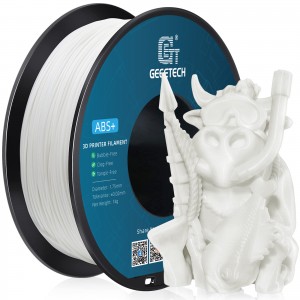 {6KG}ABS+  White 3D Printer Filament 1.75mm 1kg/roll