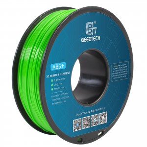 ABS+ Green 3D Printer Filament 1.75mm 1kg/roll