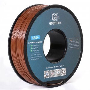 ABS+ Brown 3D Printer Filament 1.75mm 1kg/roll