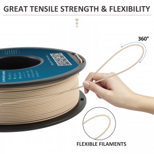 PLA Wood 3D Printer Filament 1.75mm 1kg/roll