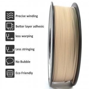 PLA Wood 3D Printer Filament 1.75mm 1kg/roll