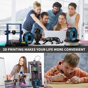 ABS+ black 3D Printer Filament 1.75mm 1kg/roll