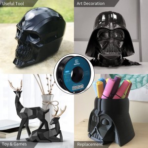ABS+ black 3D Printer Filament 1.75mm 1kg/roll