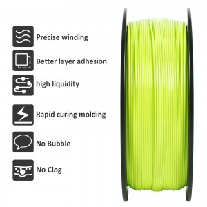 HS-PLA Apple Green 3D Printer Filament 1.75mm 1kg/roll