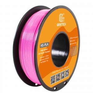 HS-PLA Pink 3D Printer Filament 1.75mm 1kg/roll