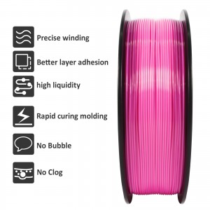 HS-PLA Pink 3D Printer Filament 1.75mm 1kg/roll