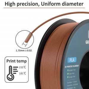 PLA Wood Rose 3D Printer Filament 1.75mm 1kg/roll