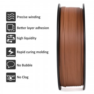 PLA Wood Rose 3D Printer Filament 1.75mm 1kg/roll