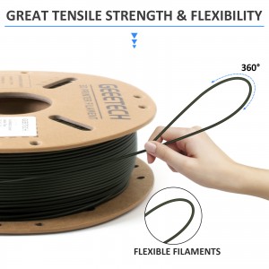 PLA Matcha Green Carbon Fiber 3D Printer Filament 1.75mm 1kg/roll