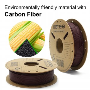 PLA Brick Red Carbon Fiber 3D Printer Filament 1.75mm 1kg/roll