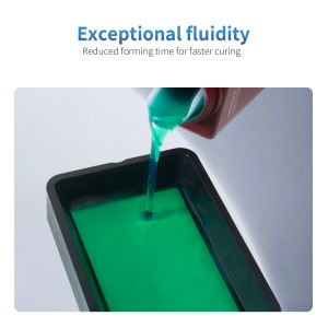 Green Standard Resin 1KG, UV 405nm, for LCD/DLP/SLA 3D Printers