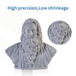 Grey Standard Resin 1KG, UV 405nm, for LCD/DLP/SLA 3D Printers