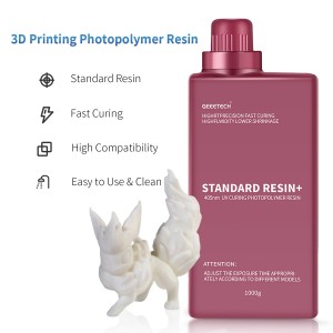 White Standard Resin 1KG, UV 405nm, for LCD/DLP/SLA 3D Printers