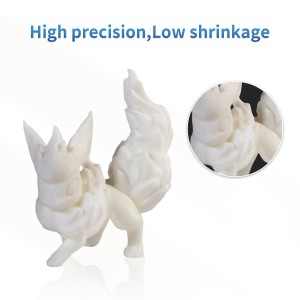 White ABS-Like Resin 1KG, High Compatible for Most LCD and DLP 3D Printer