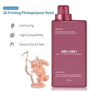 Skin ABS-Like Resin 1KG, High Compatible for Most LCD and DLP 3D Printer