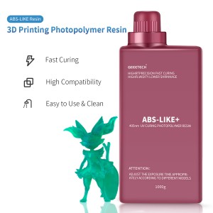Green  ABS-Like Resin 1KG, High Compatible for Most LCD and DLP 3D Printer