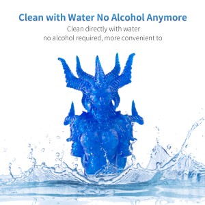 Blue Resin, Geeetech UV 405nm Rapid Resin, Water Washable, for LCD/DLP/SLA 3D Printers, 1KG