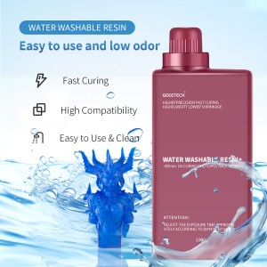 Blue Resin, Geeetech UV 405nm Rapid Resin, Water Washable, for LCD/DLP/SLA 3D Printers, 1KG