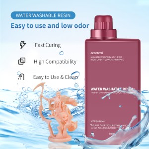 Skin color Resin, Geeetech UV 405nm Rapid Resin, Water Washable, for LCD/DLP/SLA 3D Printers, 1KG