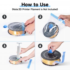40-Wire Thickened Vacuum Bag With Anti-backflow Valve Consumables,5 Pieces Of Vacuum Bags, Size 39.5*39.5CM