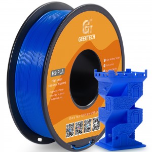 HS-PLA Blue 3D Printer Filament 1.75mm 1kg/roll