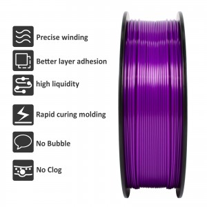 HS-PLA Purple 3D Printer Filament 1.75mm 1kg/roll