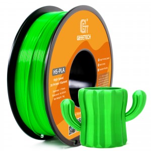 HS-PLA green 3D Printer Filament 1.75mm 1kg/roll