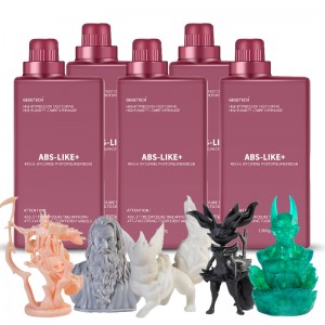 {5KG} ABS-Like Resin ( black+white+grey+skin+green )