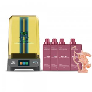 ALKAID Resin 3D Printer + 4 Bottles of Skin ABS-Like Resin