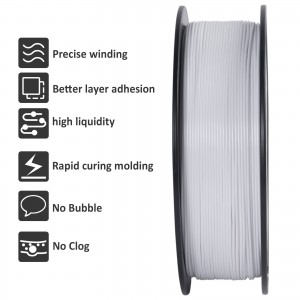 {10KG}HS-PLA White 3D Printer Filament 1.75mm 1kg/roll