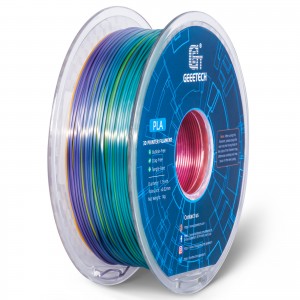 PLA Silk Rainbow 3D Printer Filament 1.75mm 1kg/roll