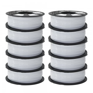 {10KG} PETG White 3D Printer Filament 1.75mm 1kg/roll