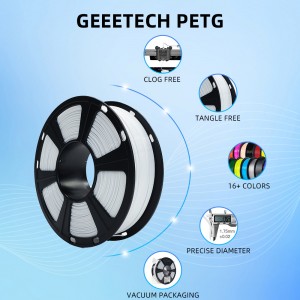 {12KG} PETG White 3D Printer Filament 1.75mm 1kg/roll