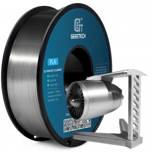 {6KG} PLA Silk Silver 3D Printer Filament 1.75mm 1kg/roll
