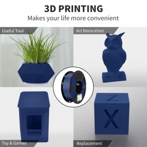 {10KG}PLA Matte Navy Blue 3D Printer Filament 1.75mm 1kg/roll