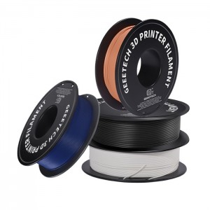 {4KG}PLA Matte Multicolor（black+ white+orange+navy blue ） 3D Printer Filament 1.75mm 1kg/roll