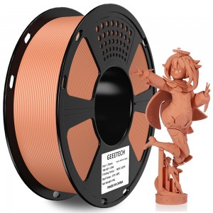 {4KG}PLA Matte Multicolor（black+ white+orange+navy blue ） 3D Printer Filament 1.75mm 1kg/roll