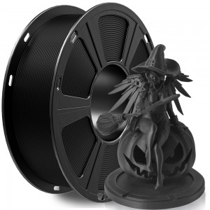 {4KG}PLA Matte Multicolor（black+white+brown+dark grey） 3D Printer Filament 1.75mm 1kg/roll