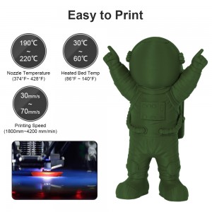 {6KG}PLA Matte Olive Green 3D Printer Filament 1.75mm 1kg/roll