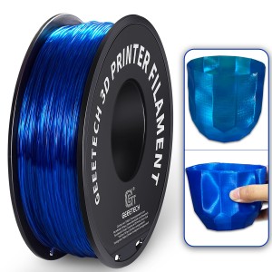 {4KG}TPU(black+white+transparent green+tansparent blue) 3D Printer Filament 1.75mm 1kg/roll