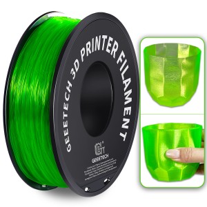 {6KG} TPU Transparent Green 3D Printer Filament 1.75mm 1kg/roll